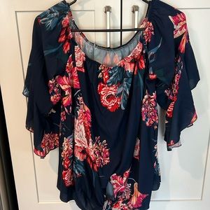 Off the shoulder women’s top